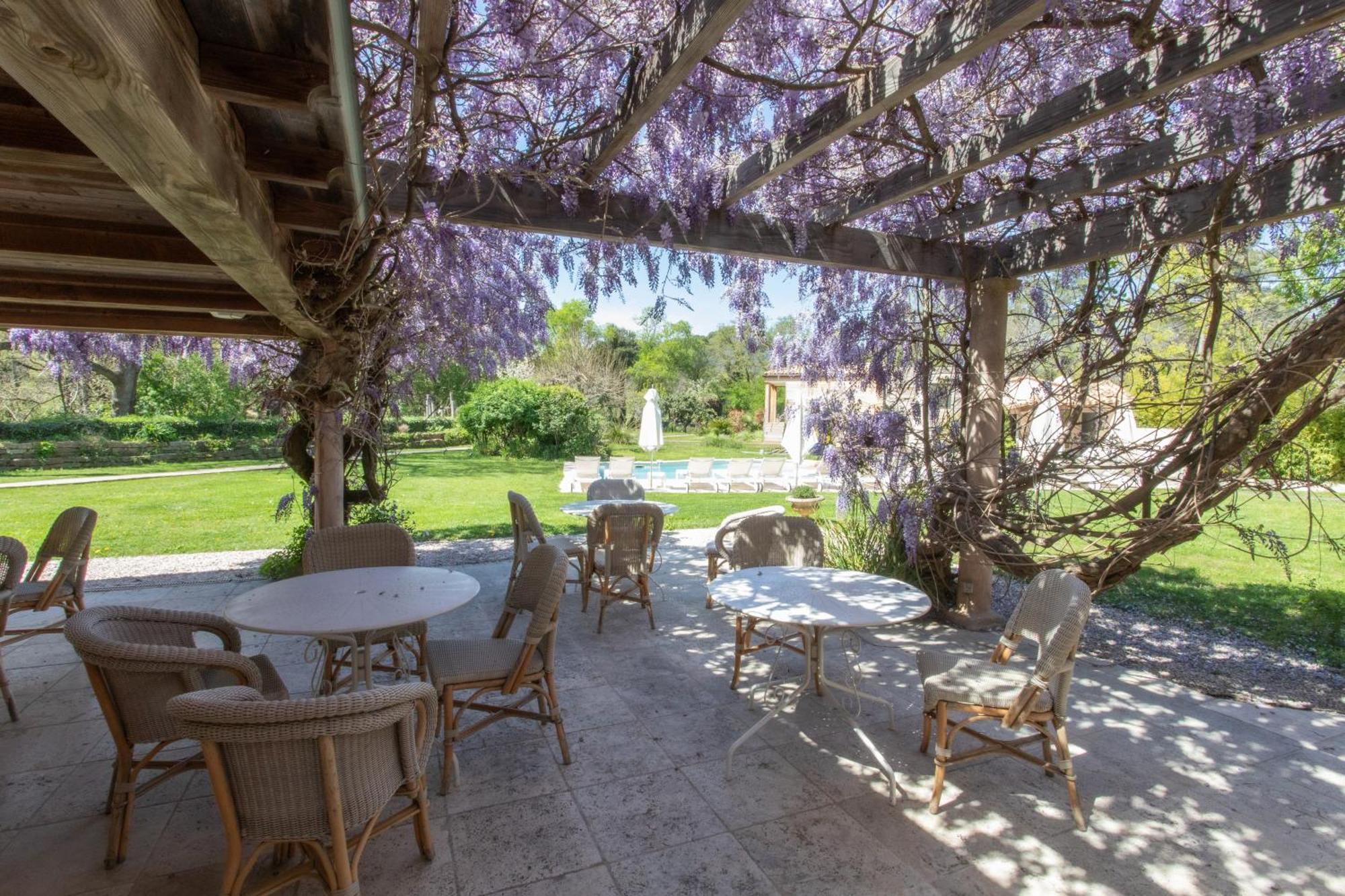 Hotel Le Verger Maelvi Grimaud Exterior foto
