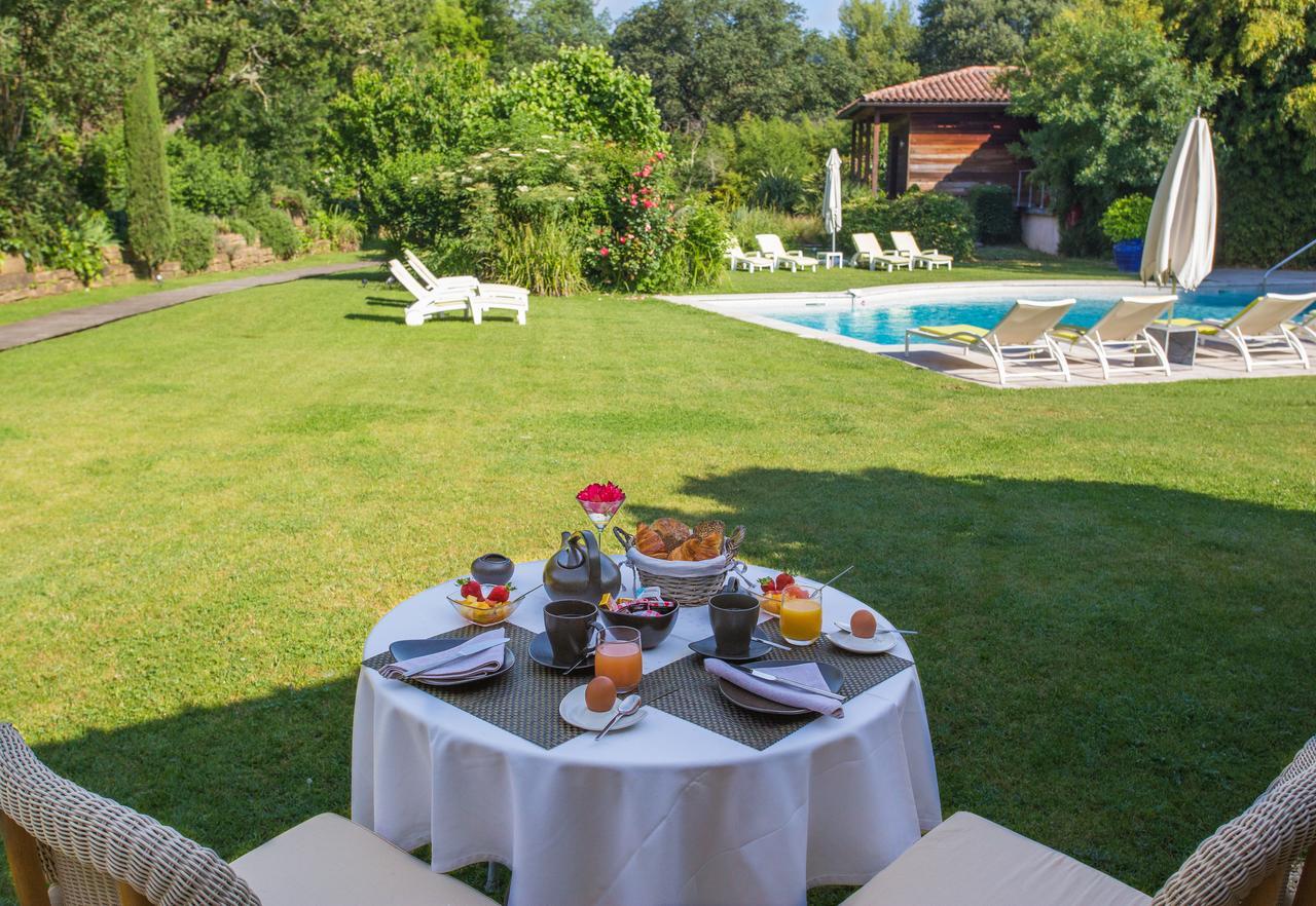 Hotel Le Verger Maelvi Grimaud Exterior foto